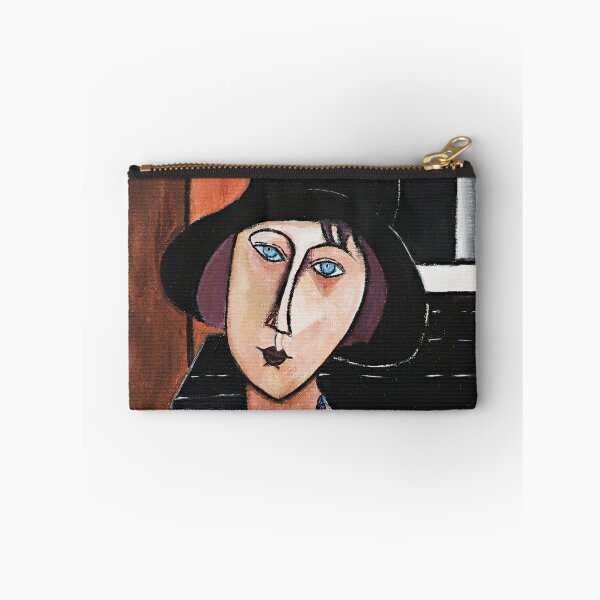Item preview, Jeanne Hebuterne with Hat and Necklace - Homage to Modigliani designed and sold by artbydanielle.