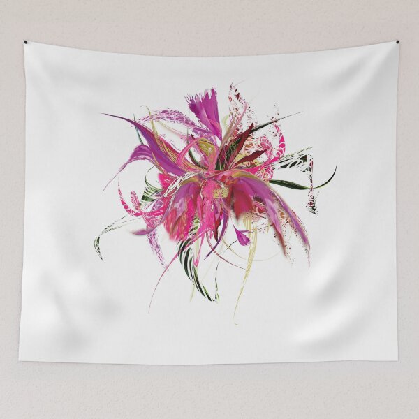 Item preview, Pink flow white by mjvision Mia Niemi designed and sold by mjvisiondesign.