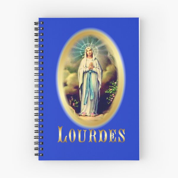 Item preview, Our Lady of Lourdes Virgin Mary France St Bernadette France Catholic  designed and sold by hispanicworld.