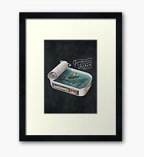 Gone Fishin' Framed Print