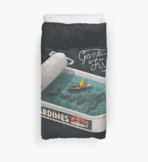 Gone Fishin' Duvet Cover