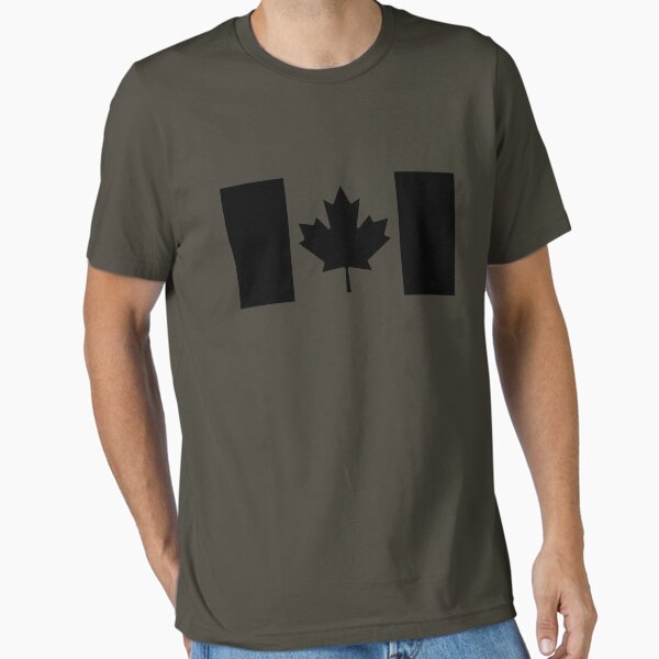 Vista previa del artículo con la obra «Bandera canadiense estilo militar», diseñado y vendido por chromedome310.