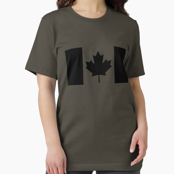 Vista previa del artículo con la obra «Bandera canadiense estilo militar», diseñado y vendido por chromedome310.