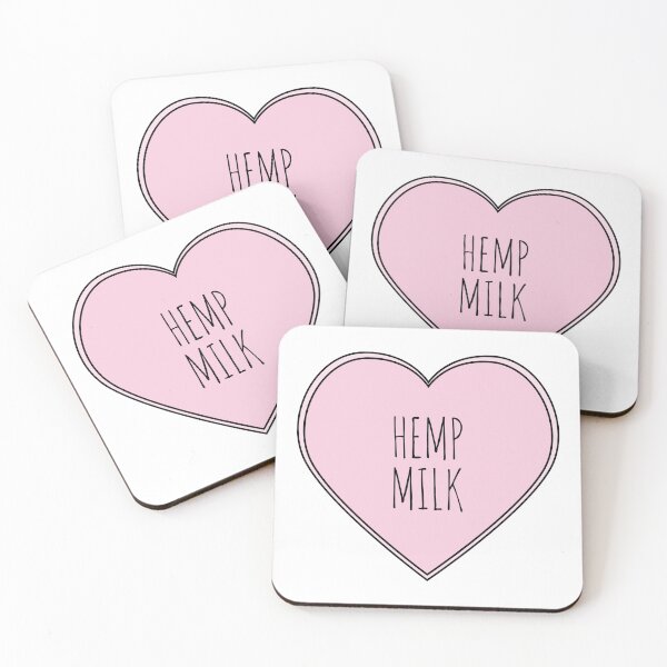 Item preview, Hemp Milk Heart designed and sold by teesaurus.