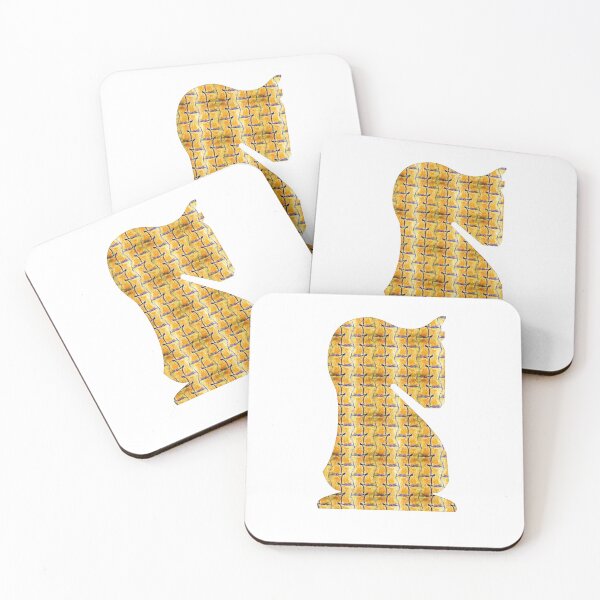 Item preview, Many Many Nested Golden Chess Knights designed and sold by weavernap.