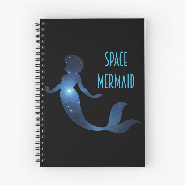 Item preview, The Little Space Mermaid (Galaxy w/o Hemet) designed and sold by Katie Kuhlmann.