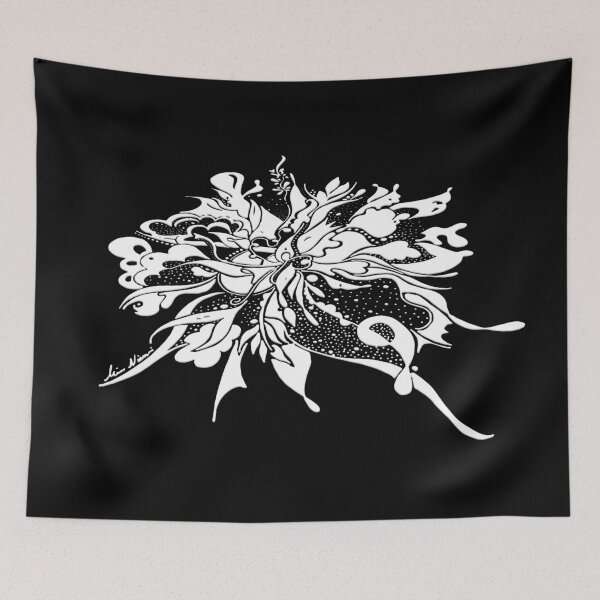Item preview, Ink White black by mjvision Mia Niemi designed and sold by mjvisiondesign.