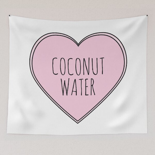 Item preview, Coconut Water Heart designed and sold by teesaurus.