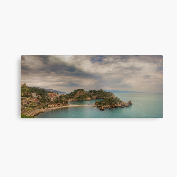 Panoramic view of Isola Bella Metal Print
