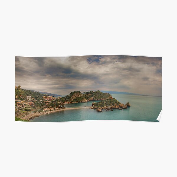 Panoramic view of Isola Bella Poster