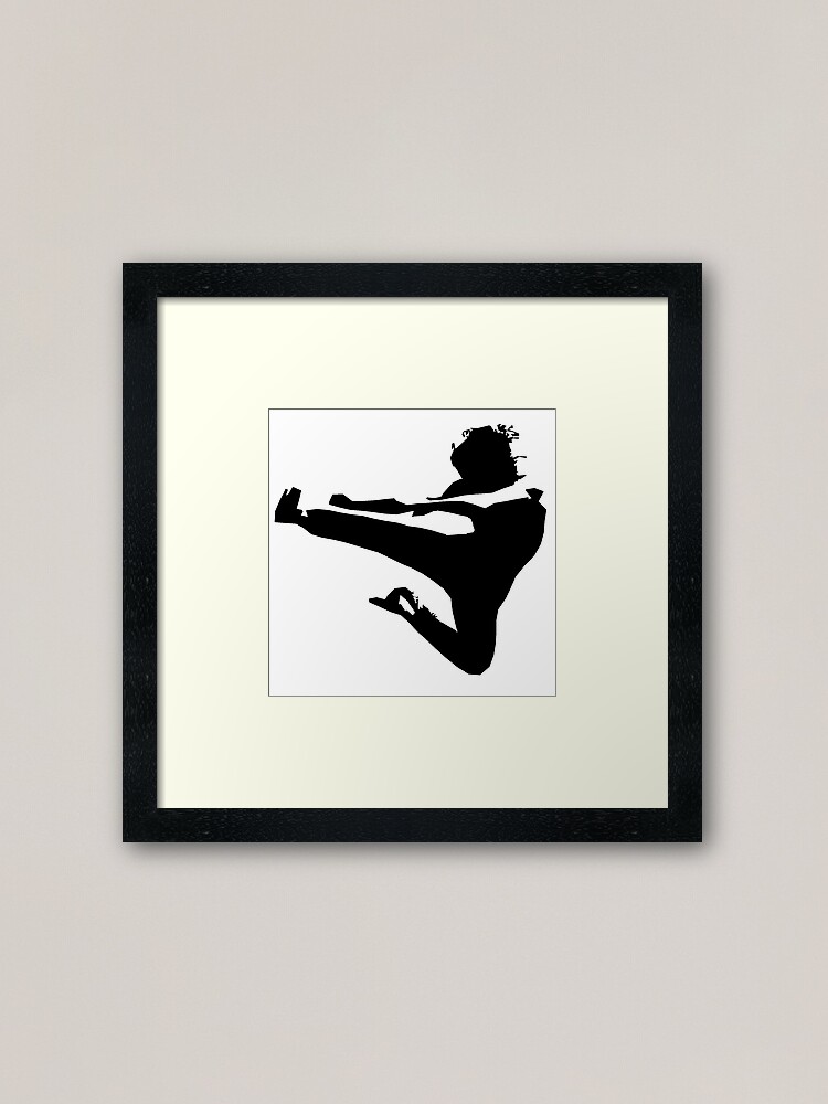 bruce lee air kick