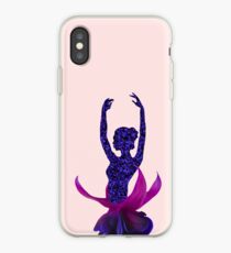 Blumen-Ballerina iPhone-Hülle & Cover