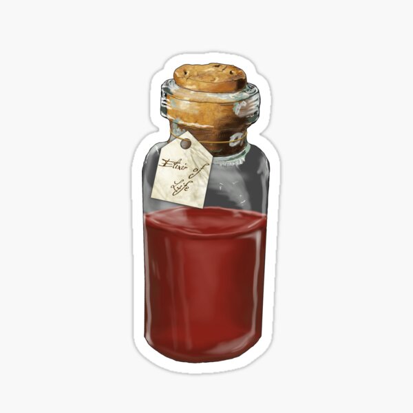 Elixir of Life potion Sticker