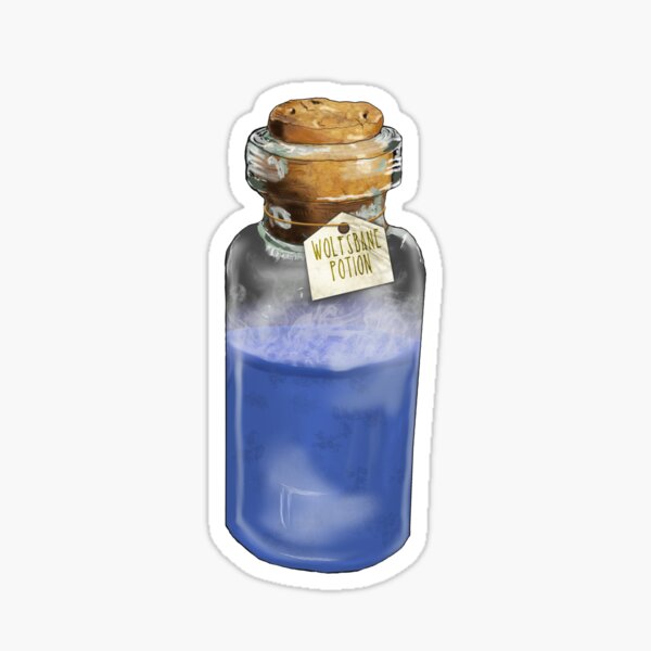 Item preview, Wolfsbane Potion designed and sold by drawnexplore.