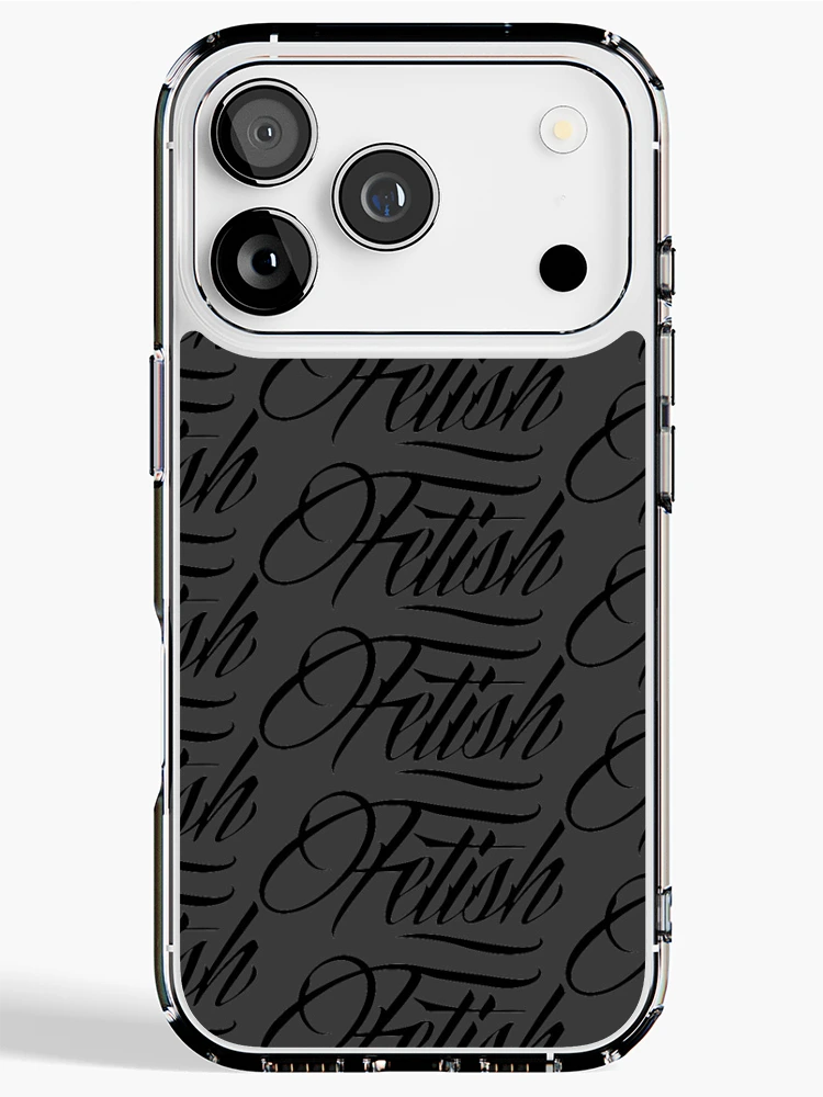 Thumbnail 1 of 5, iPhone Case, Foul text pattern designed and sold by MathieuClerc.