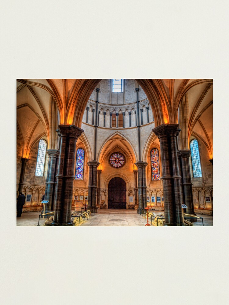 Alternate view of Temple Church - London Photographic Print