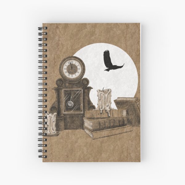 Nearly Midnight Spiral Notebook
