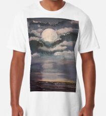 Mondlandschaft Longshirt