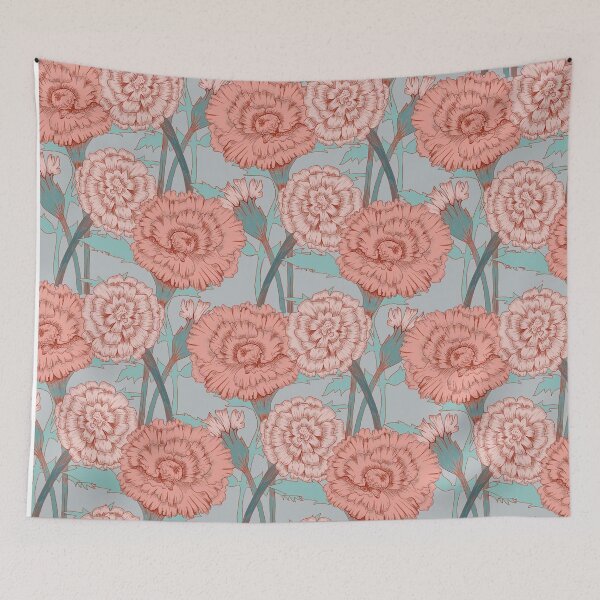 Item preview, Pink and Blush Floral Pattern designed and sold by FSBennett.