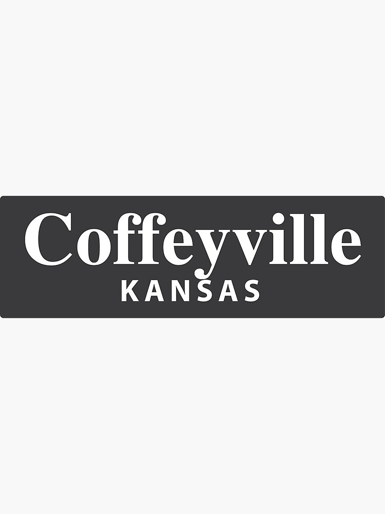 "Coffeyville, Kansas" Art Print by EveryCityxD2 Redbubble