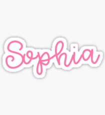 Sophia Sticker