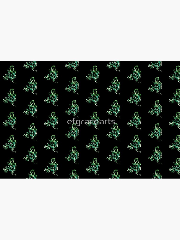 Thumbnail 2 of 2, Laptop Skin, Elegance - Moonlit Jade designed and sold by efgracearts.