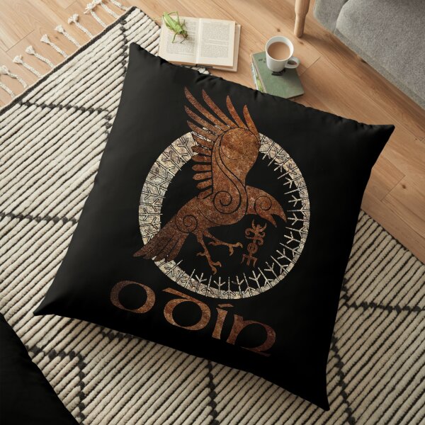Seal Of Odin Floor Pillow