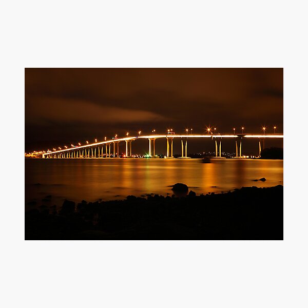 Item preview, Tasman Bridge by Night #2 designed and sold by Chris Cobern.