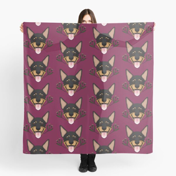 Australian Kelpie (Black and Tan) Scarf
