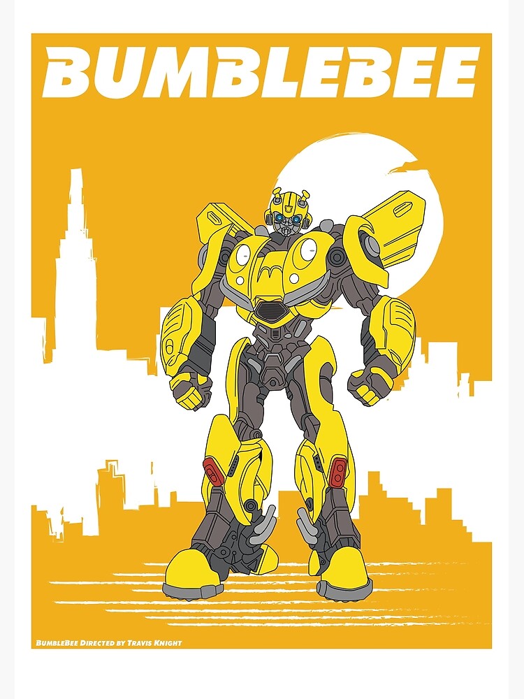 Bumblebee - Bumblebee the Movie - Transformers Greeting Card for