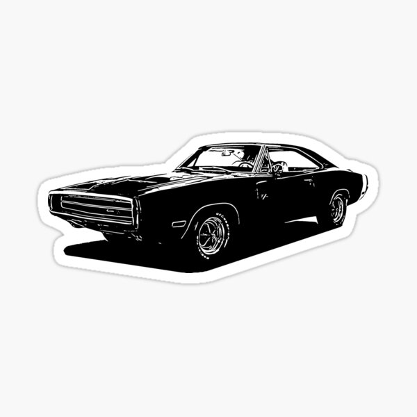 1970 Dodge Charger R/T Sticker