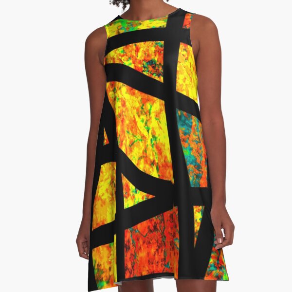 Shou Mei Waves IX A-Line Dress