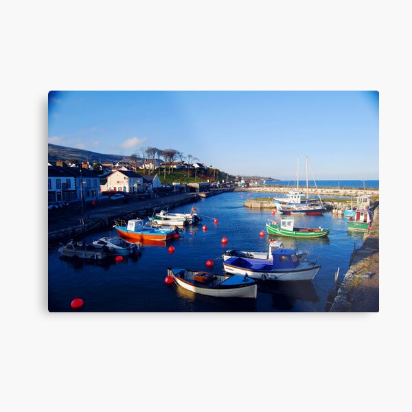 Sweet Carnlough Bay Metal Print