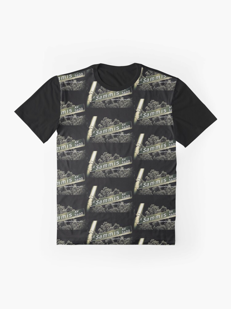 Alternate view of Sammis Avenue, Las Vegas, Nevada by Mistah Wilson Photography Graphic T-Shirt