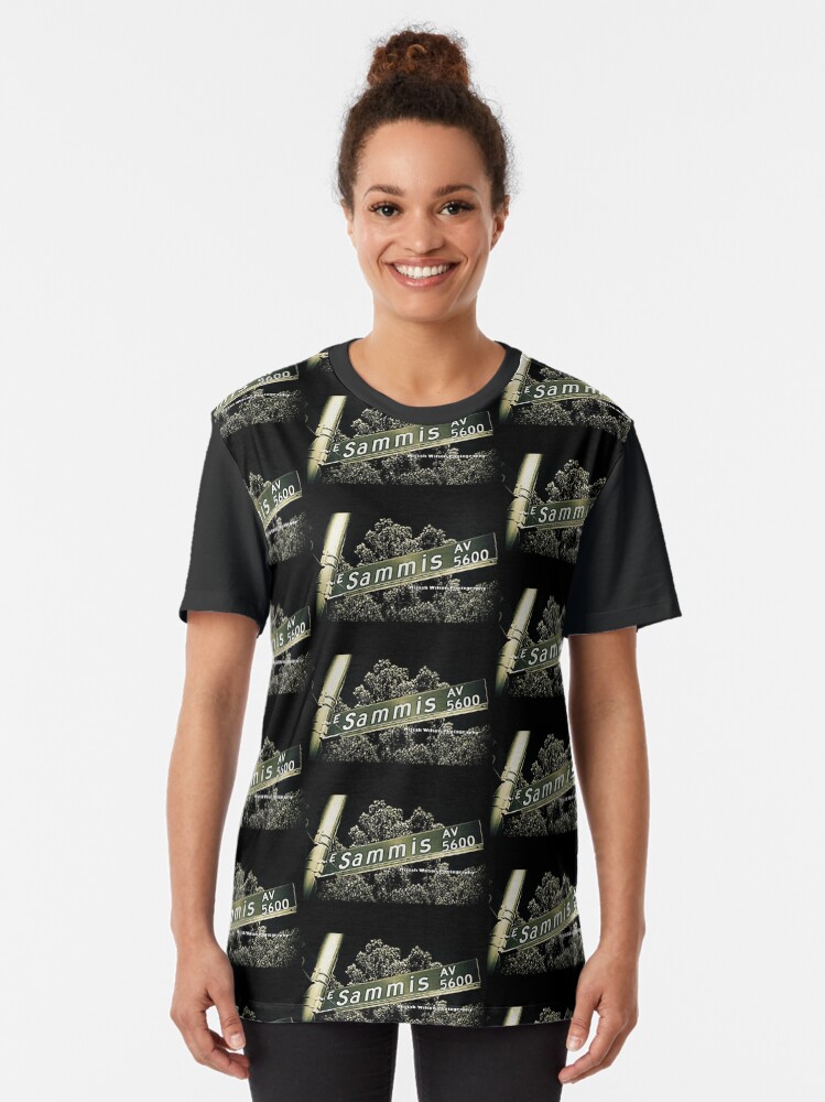 Alternate view of Sammis Avenue, Las Vegas, Nevada by Mistah Wilson Photography Graphic T-Shirt
