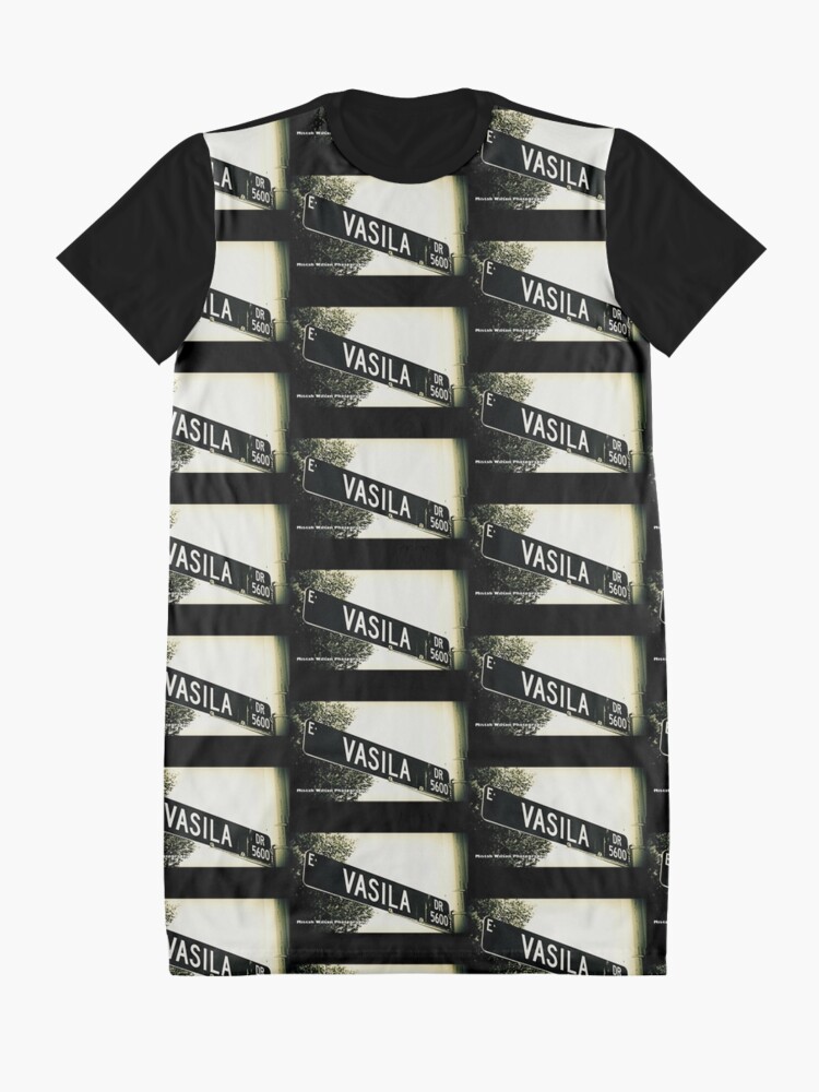 Alternate view of Vasila Drive, Las Vegas, Nevada by Mistah Wilson Photography Graphic T-Shirt Dress