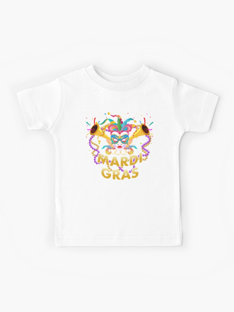 Mardi Gras New Orleans Louisiana Jester Hat Unisex T-Shirt