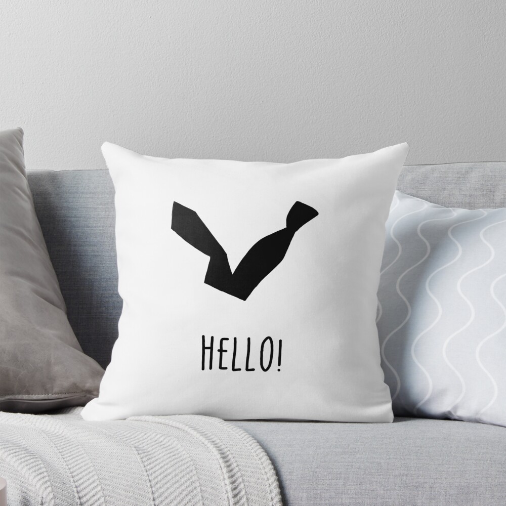Item preview, Throw Pillow designed and sold by likefeathers.