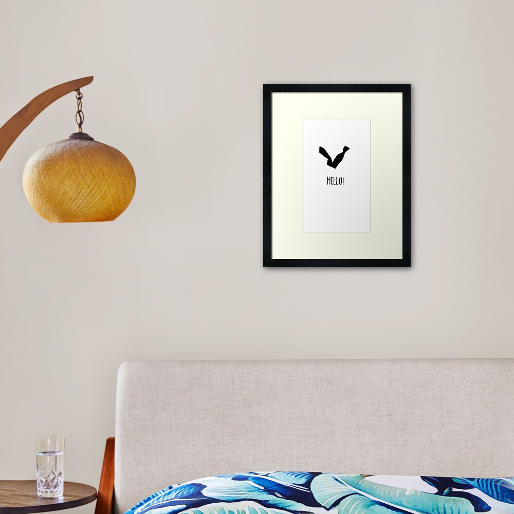 Item preview, Framed Art Print designed and sold by likefeathers.