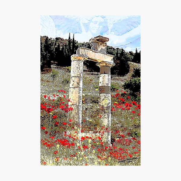 Ruin at Ephesas Photographic Print