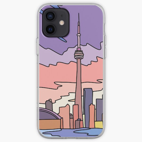 Toronto sky by Elebea iPhone Soft Case