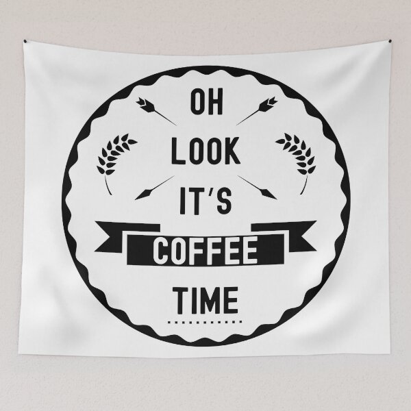 Item preview, Oh, mira, es la hora del café designed and sold by Melcu.