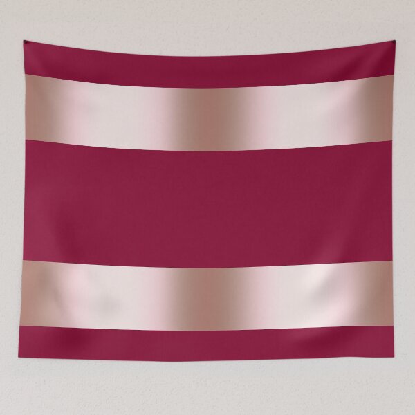 Item preview, Elegant rose gold & burgundy geometric pattern  designed and sold by NaughtyCat.