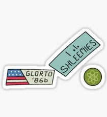 Rick's Space Cruiser Decals Sticker