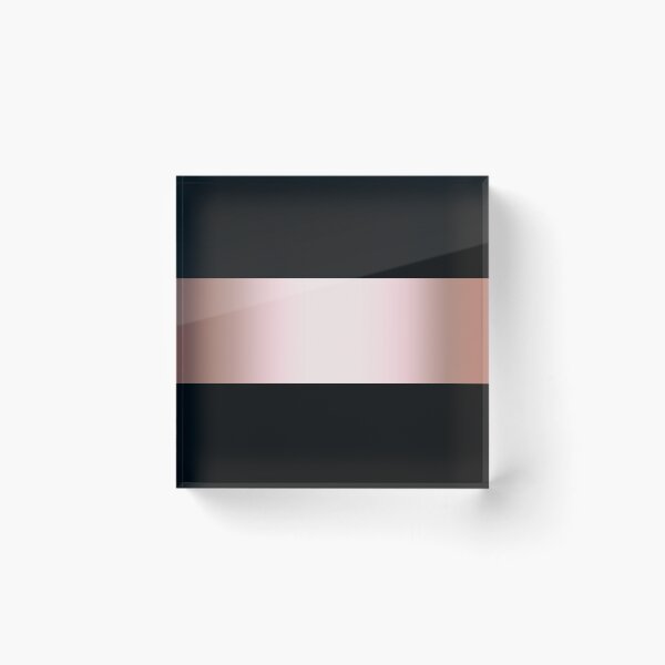 Item preview, Elegant rose gold & black geometric pattern  designed and sold by NaughtyCat.