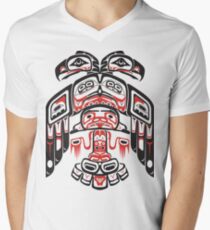 Haida - With Respect V-Neck T-Shirt