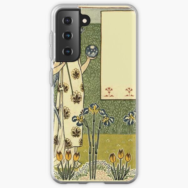 Vintage Arts and Crafts Illustration Painting Samsung Galaxy Soft Case