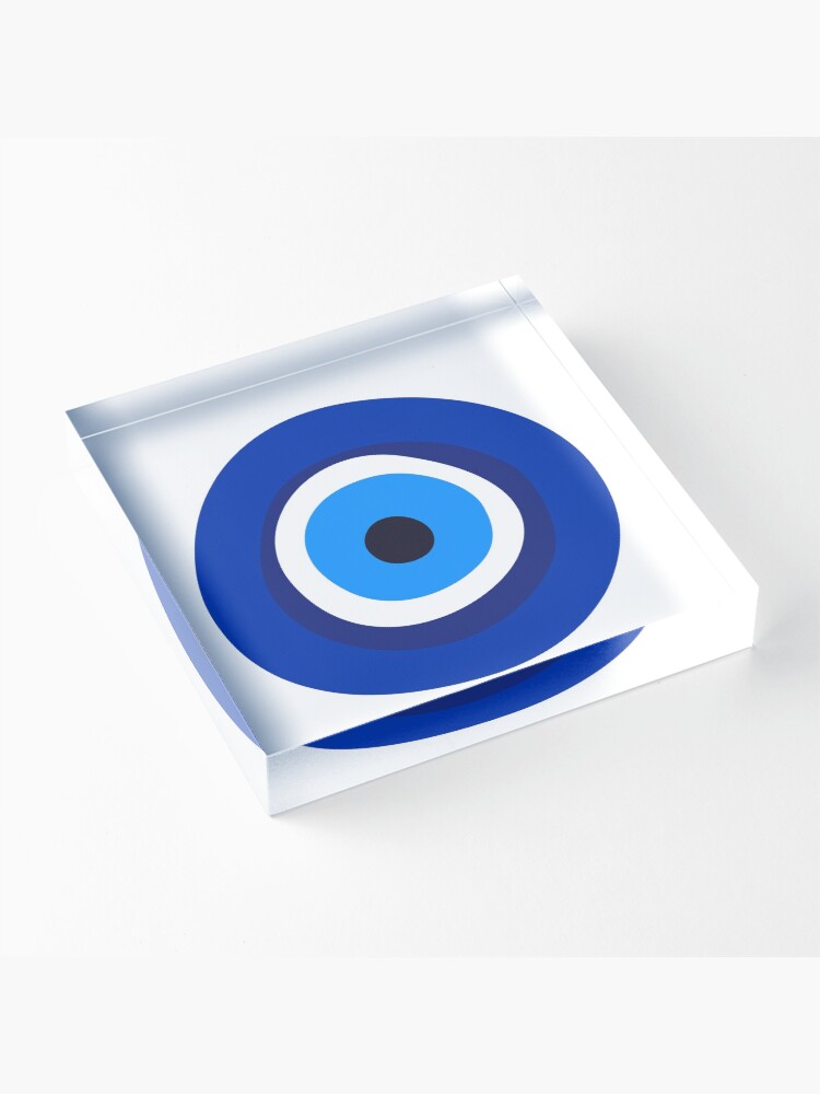 Alternate view of evil eye symbol Acrylic Block