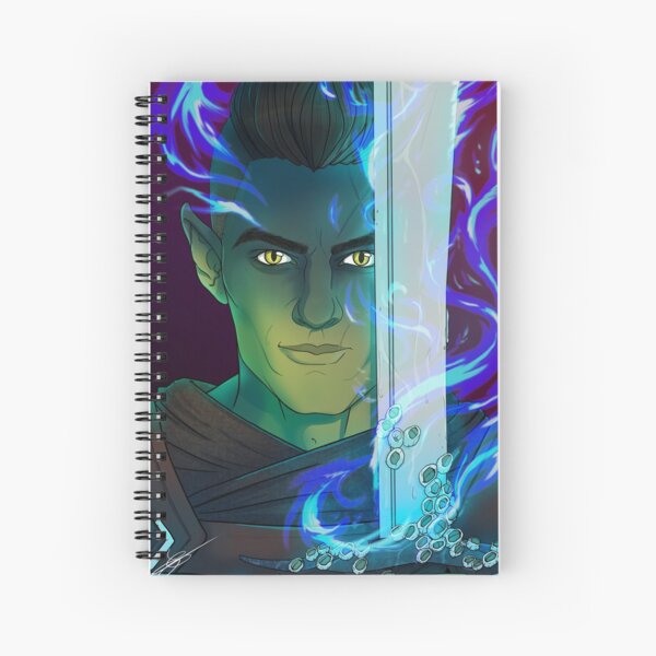 Fjord et le falchion Cahier à spirale