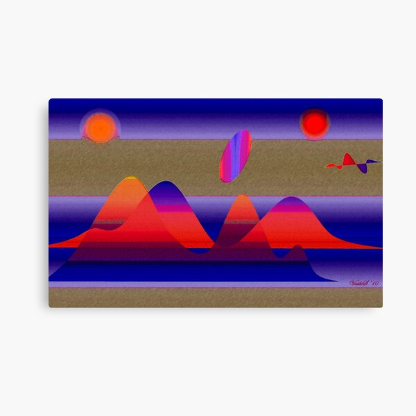 The Y planet revisited Canvas Print